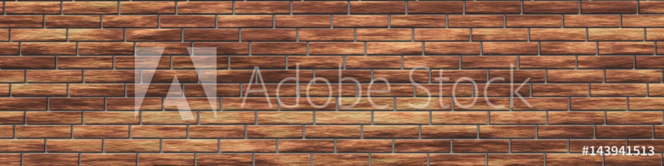 Picture of Brick wall brick background 3d rendering